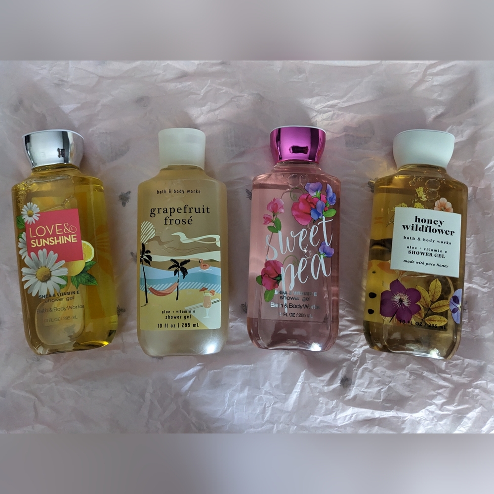 Bath and Body Works Full Size Shower Gels